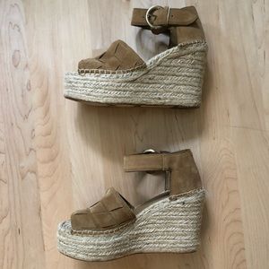 Marc Fisher Varin Espadrille Wedge Sandal